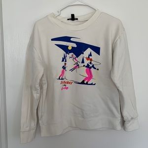 J CREW SKI BABES SWEATSHIRT